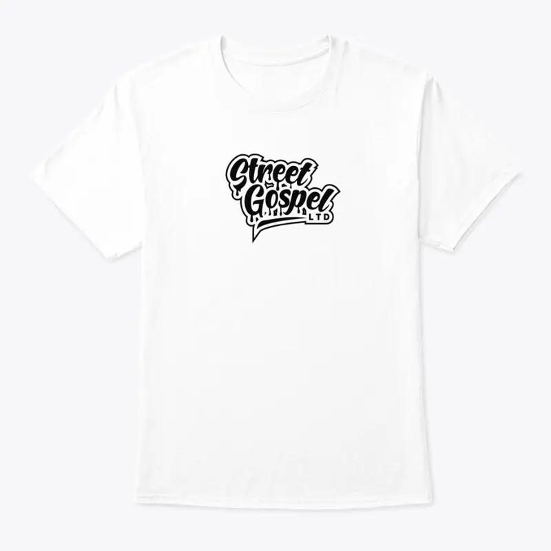 Street Gospel LTD T shirt 2 black logo